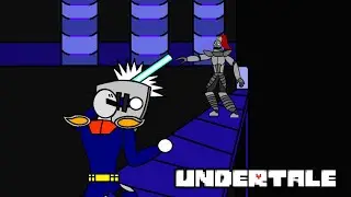 CHASED BY UNDYNE!!!! Undertale Part 2