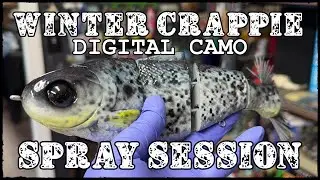 SPRAY SESSION: Digital Camo Winter Crappie (Full Length)