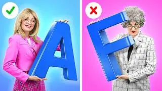 Survivre au professeur le plus strict du monde ! 😮‍💨 Bon vs Mauvais Professeur à l'école !
