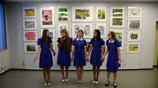 Вокальная группа "Алые паруса". Песня "На побывку едет молодой моряк" (Тымовская ДШИ)