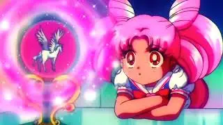 Chibiusa watching Pegasus stomp and twitch