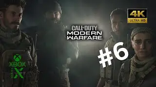 Call of Duty Modern Warfare(2019) gameplay walkthrough Part 6 | Full Game Xbox Series X | 4K 60fps