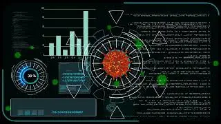 virus mutation analysis || HUD/UI/UX 4k Animation || N-copyright