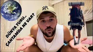 Dünya turuna çıkıyorum.. ÇANTAMDA NE VAR? •37