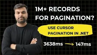 Cursor pagination explained: Cursor based vs offset pagination in ASP.NET Core 6 C# WebAPI