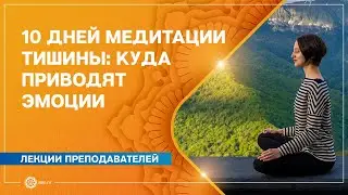 10 дней медитации тишины: куда приводят эмоции. Александра Штукатурова