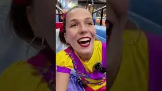 Salto mortal  2 de Payasita 🎈 #cantajuego #payasos #piruetashow #tenerife