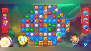 фишдом 2022 # 1569 уровень - прохождение без бустеров # Fishdom,  1569  level - no Boosters.