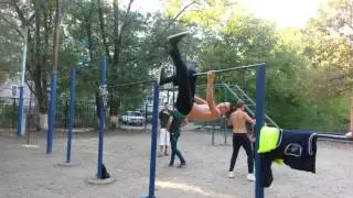 Первая попытка Русских оборотов.
