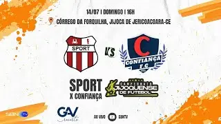 SPORT X CONFIANÇA - CAMPEONATO JIJOQUENSE DE FUTEBOL 2024