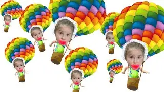 ксения шутит и учится с маленькой