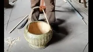 Oddly Satisfying Bamboo Weaving Skill