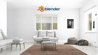 Creating Minimalist Living Interior in Blender