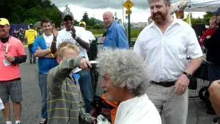 Canary Derby for cancer - Head Shaving