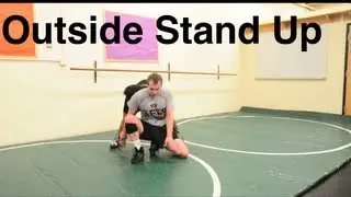 Stand Up Defense to Far Ankle (Ankle Post): Basic Wrestling Moves And Techniques For Beginners