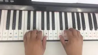 Piano Warm-up Part B Tutorial - Technic Book Level 1