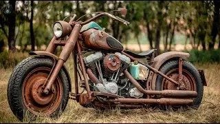 Vintage Motorcycle Restoration: 40-Year-Old Motorcycle Brought Back from the Dead