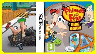 Phineas and Ferb Ride Again Gameplay (Nintendo DS)