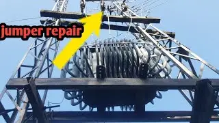 How to repair jumper fuse of 11000 Watt transformer || easy way to make tronsformer ||