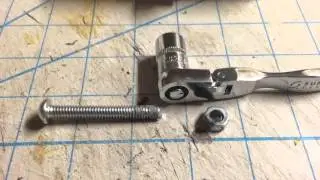 How to fix a stripped nut an bolt with JB weld steel