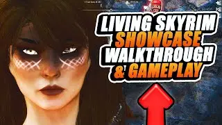 Living Skyrim Wabbajack Modpack || Showcase, Walkthrough & Gameplay || Skyrim SE