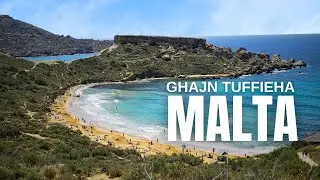 Sunset At Ghajn Tuffieha Malta 🇲🇹