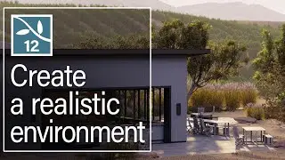 第 3 步：使用 Lumion landscape tools 製作 3D 環境