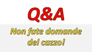Q&A con vena polemica