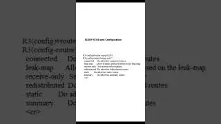 EIGRP STUB