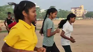 SSC GD रनिंग की तैयारी करती लड़कियां #sscgd#sscgdphysical
