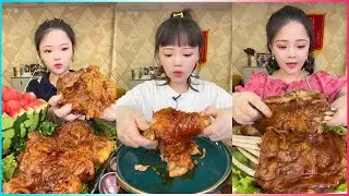 ASMR MUKBANG: 매운 삼겹살의 진짜 소리 🎧🔥🍖 |  Relaxing Real Eating Sounds먹방 #82