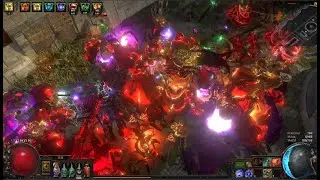 POE 3.19 leveling as if league start Elementalist Ethereal Knives Ignite Part 2 Yellow maps