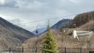 СОЧИ / КУРОРТ КРАСНАЯ ПОЛЯНА / ГОРЫ 🏔️ В СОЧИ / Толпы туристов