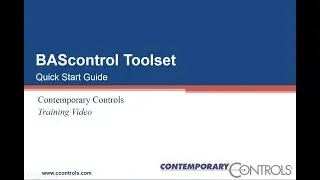 BAScontrol Toolset Quick Start Guide Spanish Subtitles