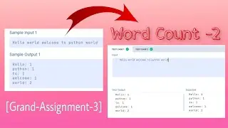 Word Count -2 | Grand Assignment -3 | Nxtwave CCBP 4.0