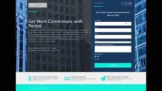 Pardot Landing Pages