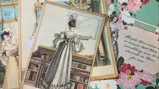 Making Jane Austen ephemera for my Anne of Green Gables journals 