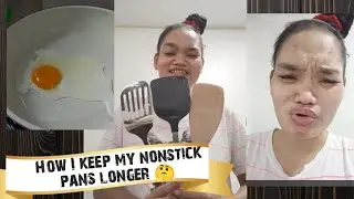 THE ULTIMATE GUIDE TO CARING FOR NONSTICK PANS | HOW I KEEP MY NONSTICK PANS LONGER 🤔| SIMPLY DAYANG
