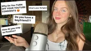 ASMR Answering Your Questions! (Q&A)