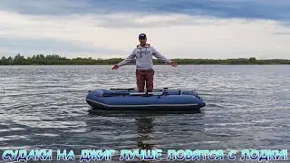Судаки с лодки лучше ловятся на джиг!