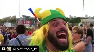 Томер Савойя - самый узнаваемый бразильский болельщик