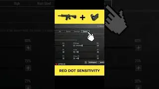 😱Red Dot Zero Recoil Sensitivity Settings | Red Dot No Recoil Spray | Red Dot Recoil With Gyroscope