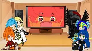 🌟Los Dioses Olímpicos reaccionando sus canciones de Destripando la historia parte 2🌟