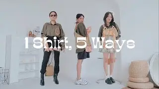 TIPS STYLING KEMEJA feat. Brand Lokal Earth Major x Teh Botol Sosro