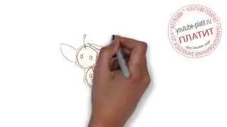 Картинка покемон Комби combee как нарисовать покемонов поэтапно