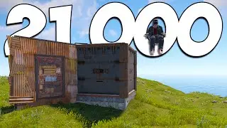 Typical Solo Rust wipe of a 21,000 hours player..