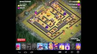 Clash of Clans- TH 9 SHERBET TOWERS 3 star attack