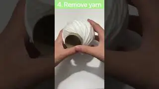 How to Wind Yarn Without a Yarn Winder 
