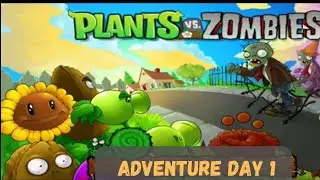 Plant Vs Zombies Adventure Day 1 #isusgaming #plantsvszombies