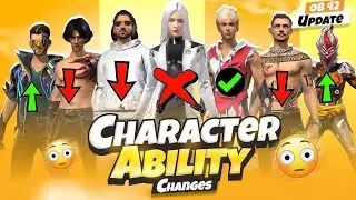 Sonia Character ❌😡 | Characters Ability Changed | Ob 41 Update Free Fire | Character Ability Rework